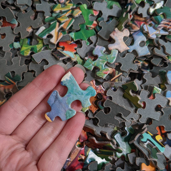 Vintage Jigsaw Puzzle "The Adventures of the Jigsaw Jungle" Springbok 1980's - Picture 8 of 10